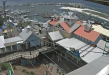 Destin Harbor Boardwalk - Emerald Green Webcam