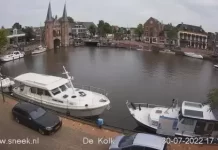 Webcam Waterpoort Sneek | De Kolk