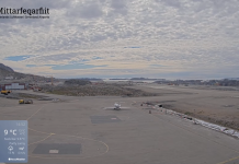 Nuuk Airport Live Webcam - North/south Views