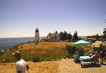 Pemaquid Point Lighthouse Webcam, Bristol Me