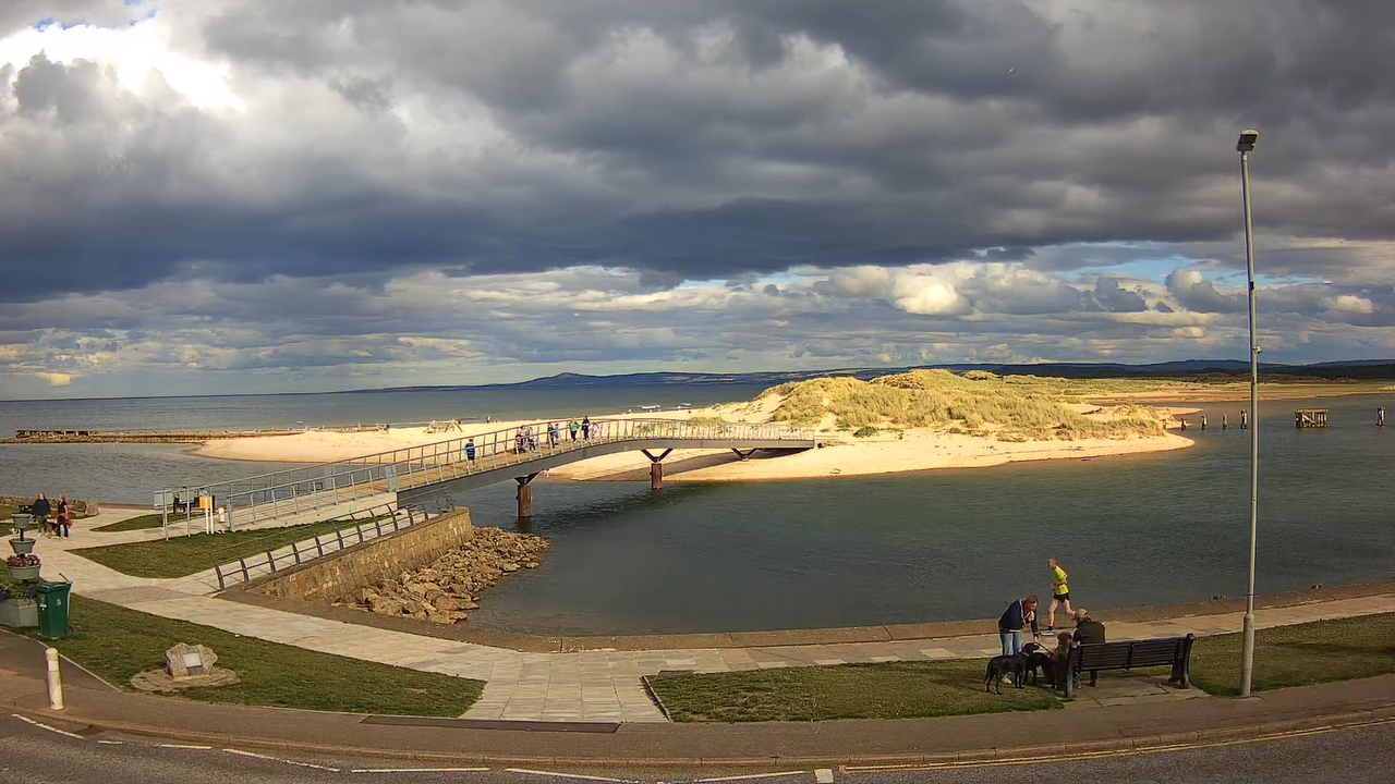 Lossiemouth East Beach Bridge Webcam