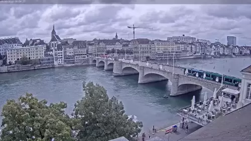 Webcam Basel – East West Hotel – Middle Bridge – Live Video