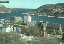 Newfoundland And Labrador webcam | Downtown St John's