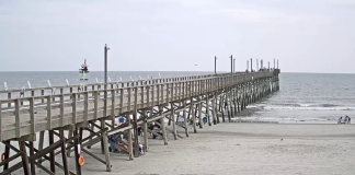 Webcam Sunset Beach Nc | Surf & Pier - Live Video