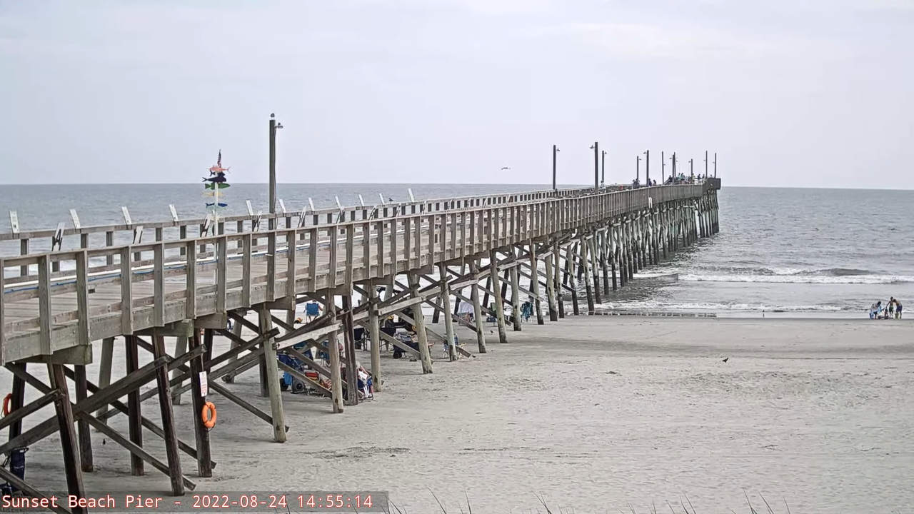 Webcam Sunset Beach NC | Surf & Pier – Live Video