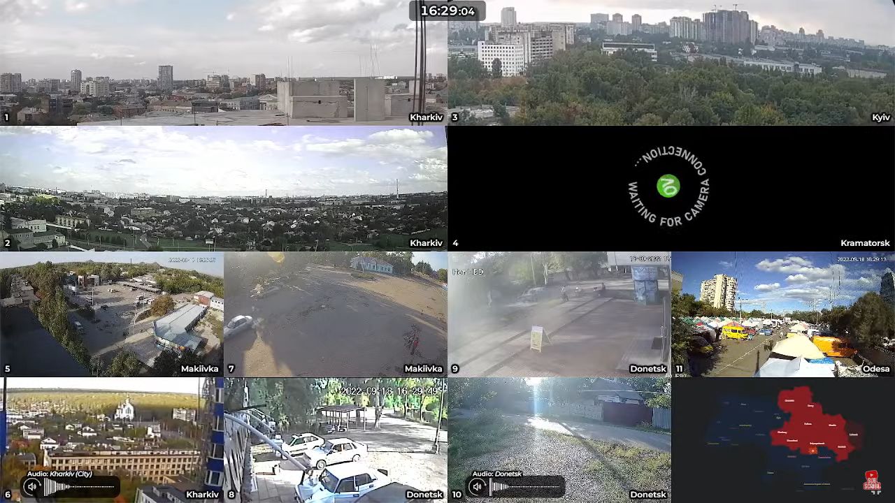 Odessa Webcams Live Streaming in Ukraine