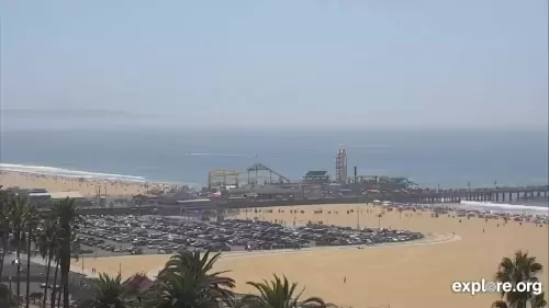 Live Webcam Santa Monica Beach Pier – California, USA