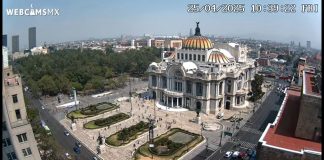 Palacio De Bellas Artes Live Camera In Mexico City