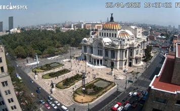 Palacio De Bellas Artes Live Camera In Mexico City