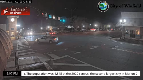 Winfield, Alabama Live Webcam – Jerry’s Music