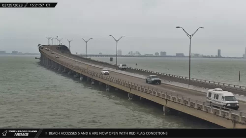 South Padre Island Traffic – Queen Isabella Causeway