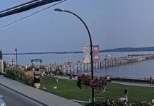 White Rock Pier Camera - Bc, Canada