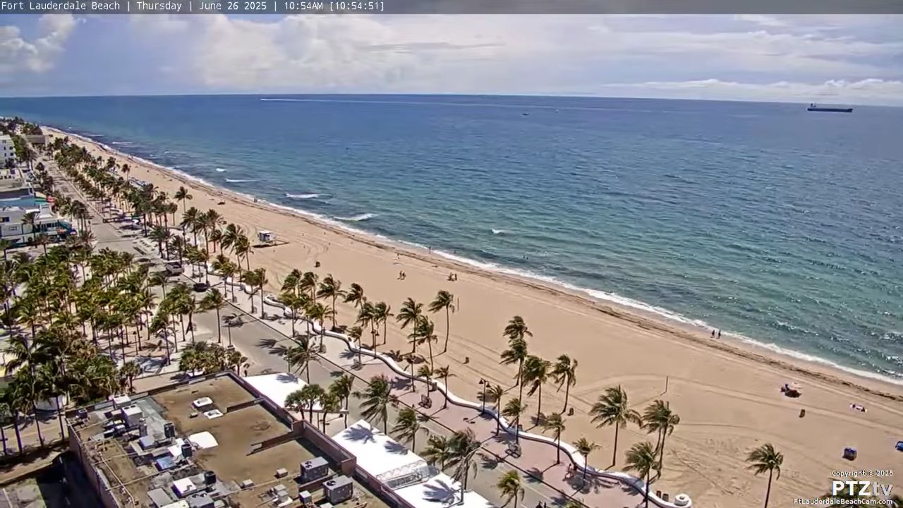 Beach Cam Fort Lauderdale, Florida, USA