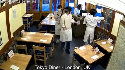 Tokyo Diner Live Webcam Chinatown in London England