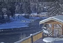 Hoback River Webcam - Spotted Horse Ranch, Jackson Hole