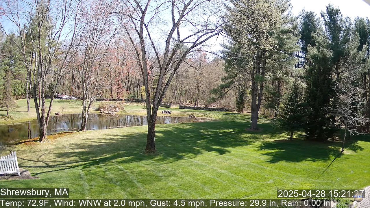 Live Webcam Shrewsbury, Massachusetts