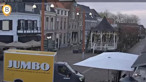 Webcam Vischmarkt Elburg | Beekstraat