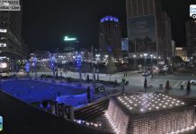 Campus Martius Webcam - Park - Detroit Michigan