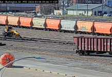 Burlington Iowa Webcam Virtual Railfan Live Video