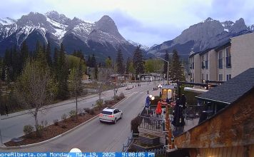 Ha Ling Peak Alberta - Canmore | Live Hd Video Webcam