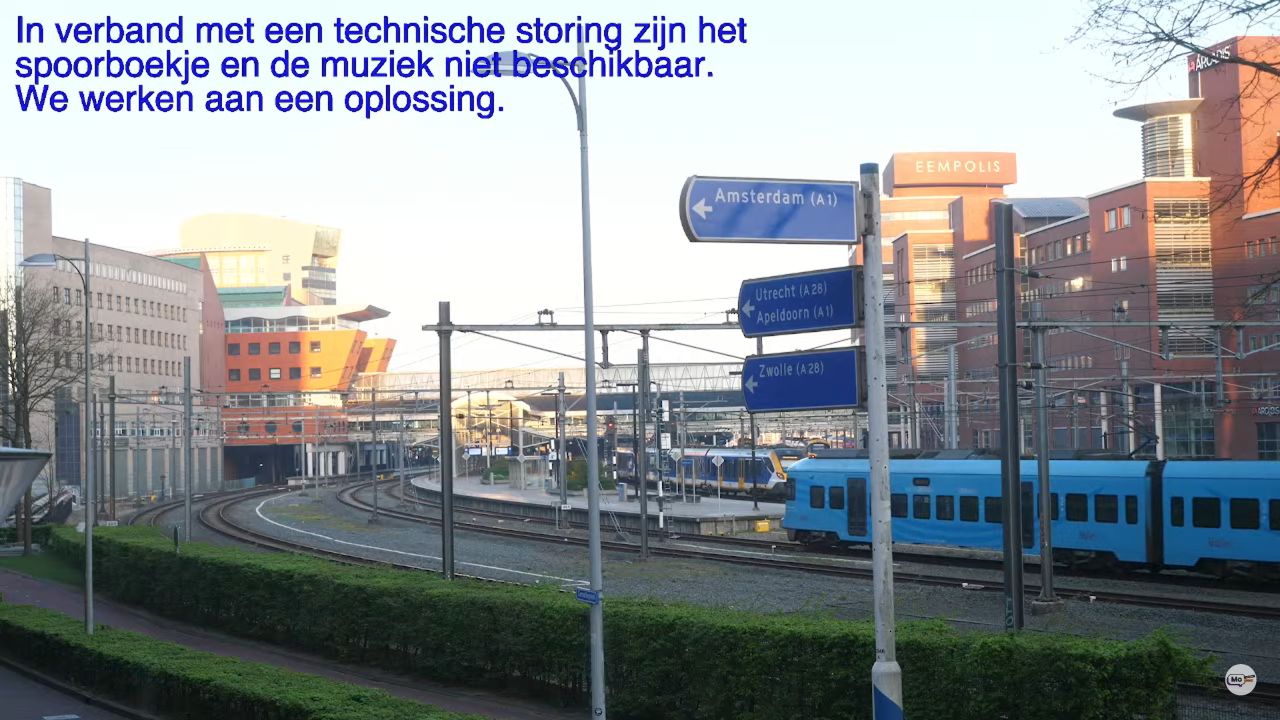 Amersfoort Centraal Station Railcam | Live Webcam Video