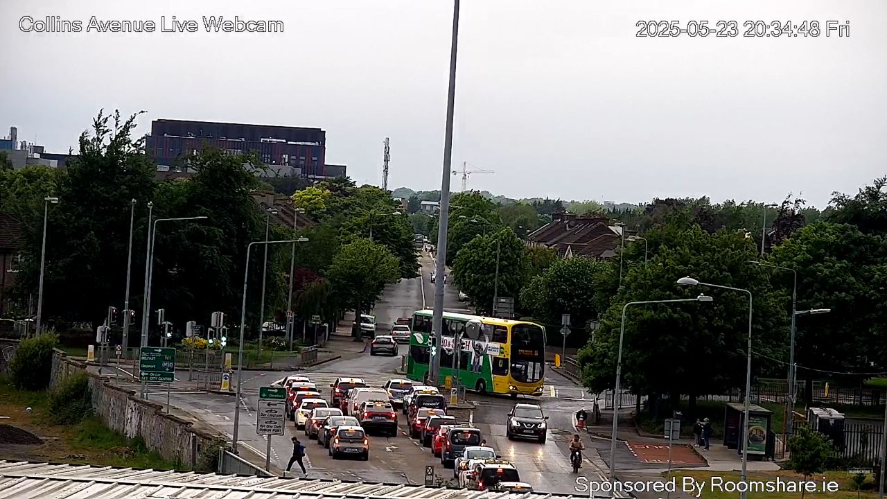 Collins Avenue | Whitehall, Dublin, Ireland | Live Video Cam