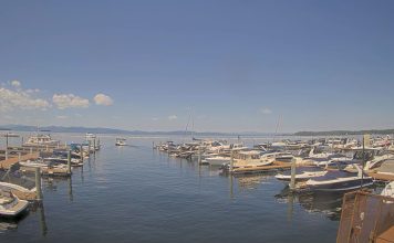 Ferry Dock Marina Cam - Burlington, Vermont
