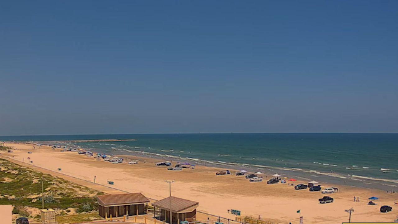 Michael J Ellis Beach and Seawall Corpus Christi, TX