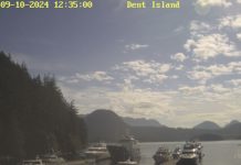 Dent Island Webcam - British Columbia