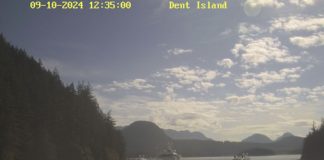 Dent Island Webcam - British Columbia