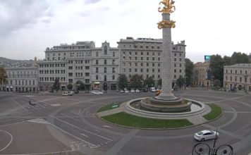 Freedom Square Tbilisi, Georgia - Live Hd Webcam Video