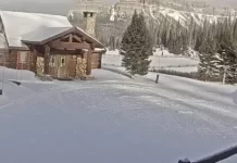 Brooks Lake Lodge wyoming webcam