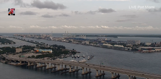 Port Miami Webcam - Live Hd Video - Florida