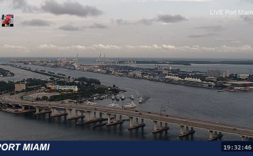 Port Miami Webcam - Live Hd Video - Florida