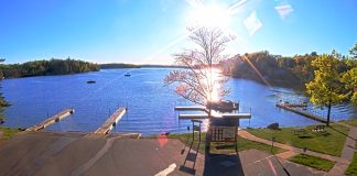 View The Live Cam In Lake Tomahawk, Wisconsin