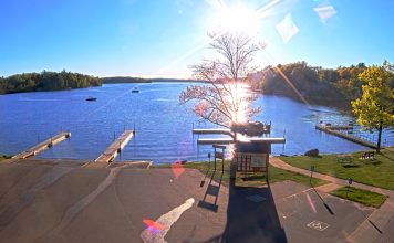 View The Live Cam In Lake Tomahawk, Wisconsin