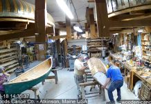 Live Webcam Northwood Canoe Co. - Atkinson, Maine