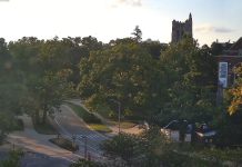 Michigan State Live Webcam - Beaumont Tower