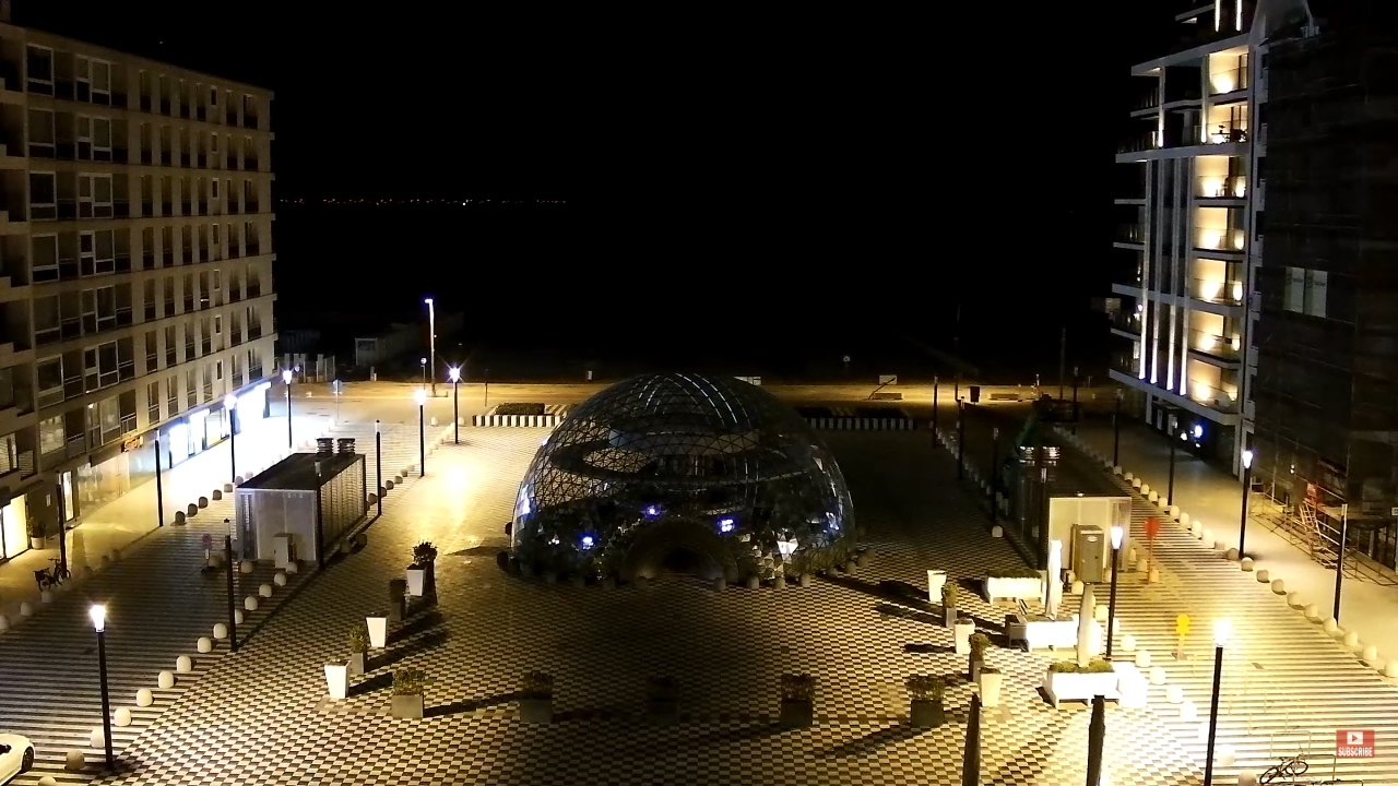 Live Webcam Knokke-Heist, Belgium – Memlinc Palace Hotel Beach View