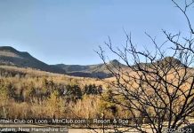 Kancamagus Highway, New Hampshire - Pemigeassett Wilderness from Mountain Club on Loon