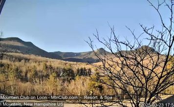 Kancamagus Highway, New Hampshire - Pemigeassett Wilderness from Mountain Club on Loon