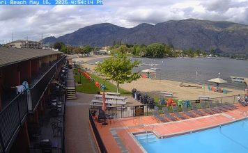 Live Webcam Safari Beach Resort - Osoyoos, Bc