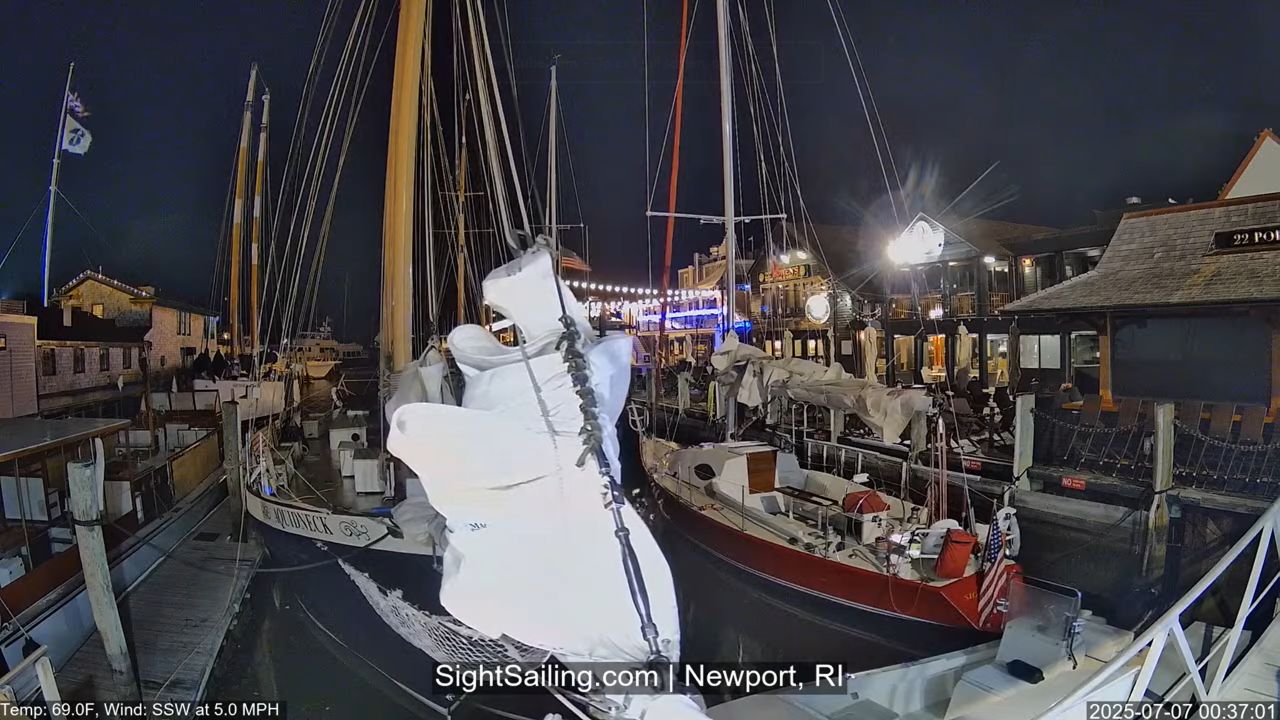 Bowen’s Wharf Webcam – Newport, Rhode Island, USA