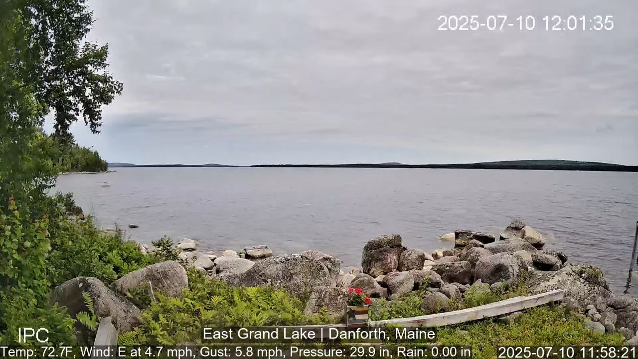 East Grand Lake Webcam – Danforth, Maine