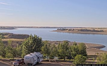 Fresno Reservoir Webcam - Havre, Montana, Usa