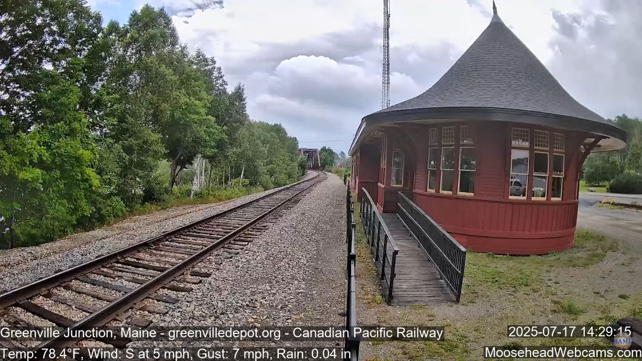 Greenville Junction Maine Live Webcam