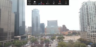 Live Webcam Eau Claire, Calgary, Canada