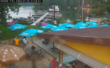Live Webcam Gilligans Sports & Tiki Bar - Chetek, Wisconsin