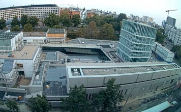 Baustelle live Webcam - Museum Für Gestaltung