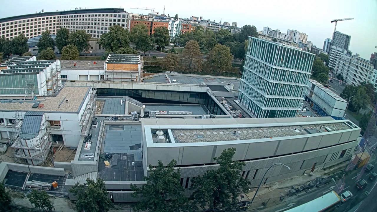Baustelle Live Webcam – Museum für Gestaltung
